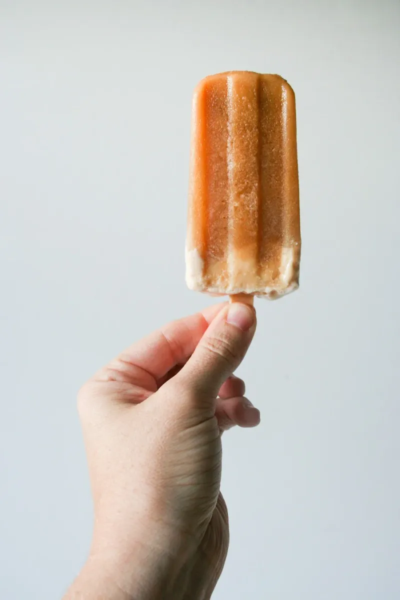 Coke Float Popsicles