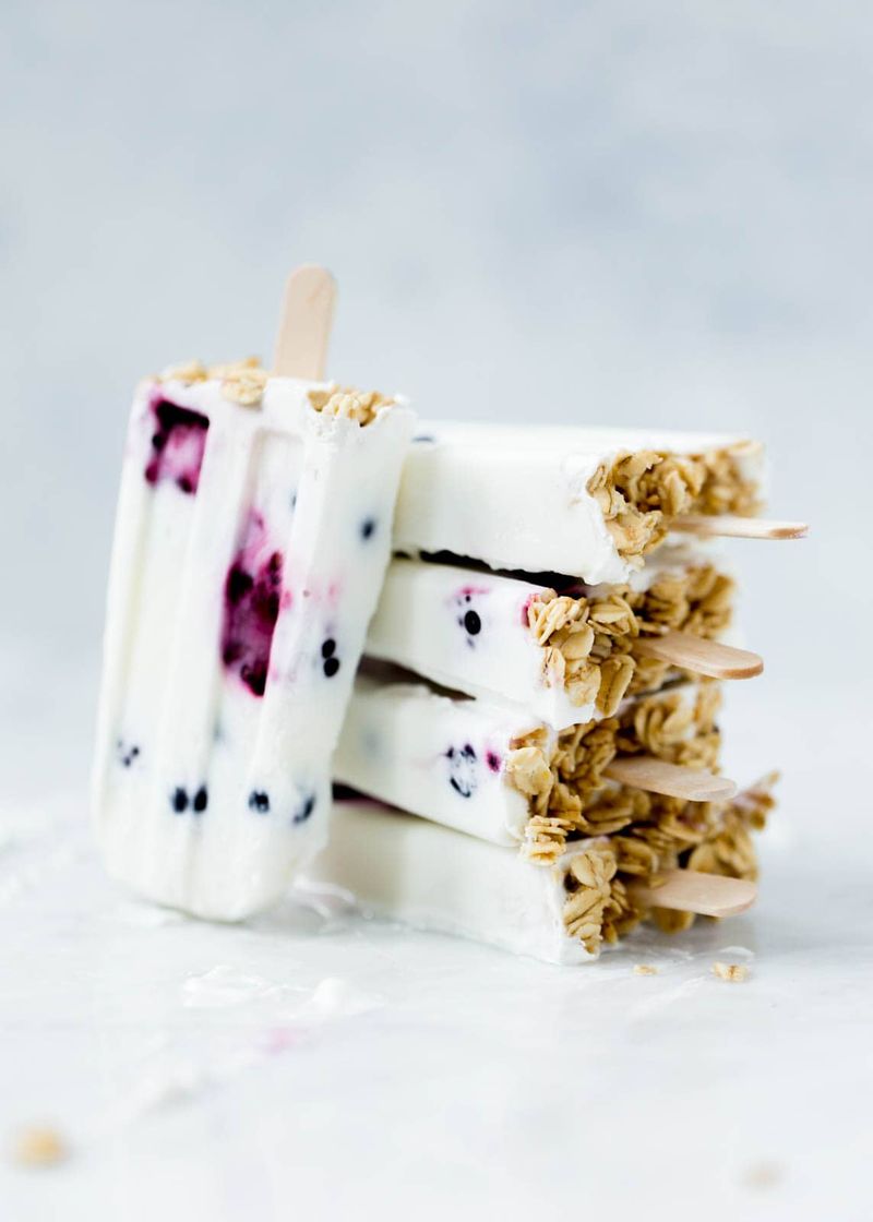 Yogurt Parfait Frozen Pops