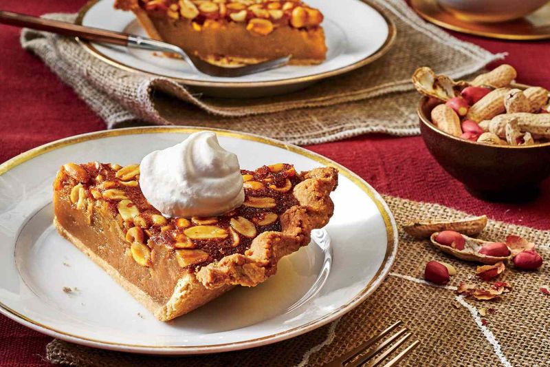 Georgia Peanut Pie with Coca-Cola Glaze