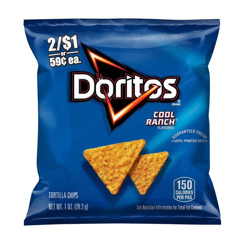 Cool Ranch Doritos and Flavored Chips