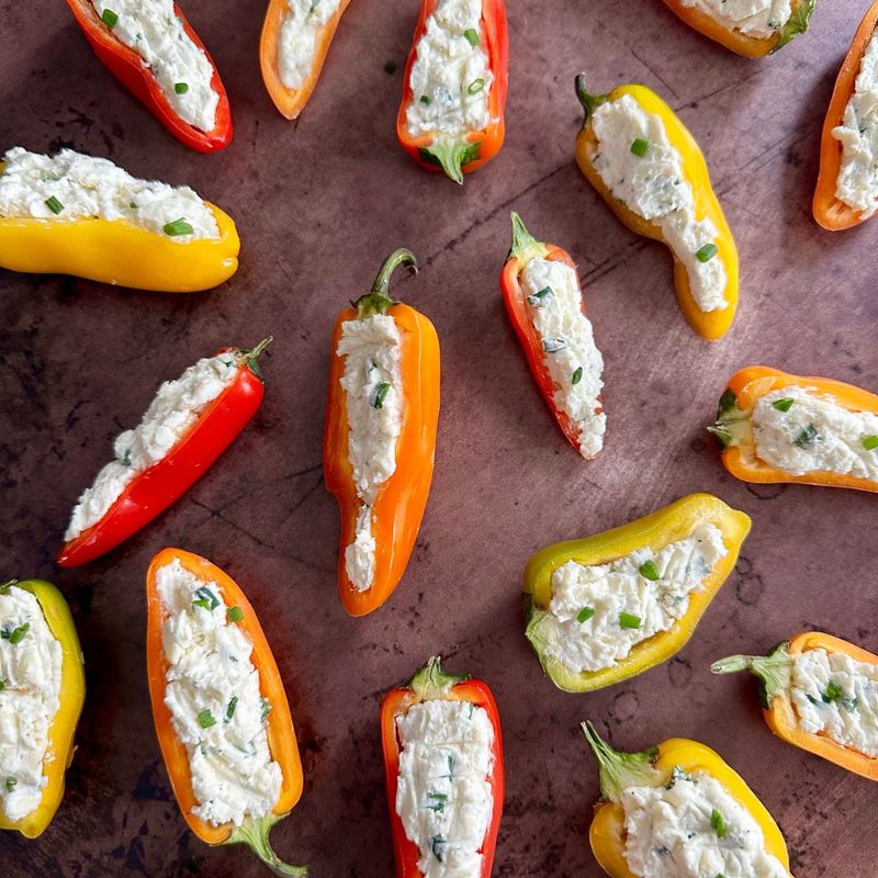 Stuffed Mini Bell Peppers