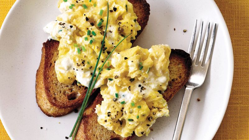 Ricotta Scrambled Eggs