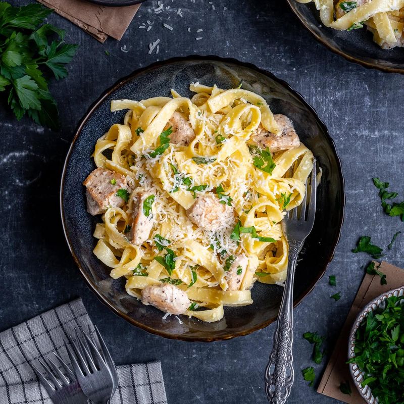Chicken and Mushroom Pasta