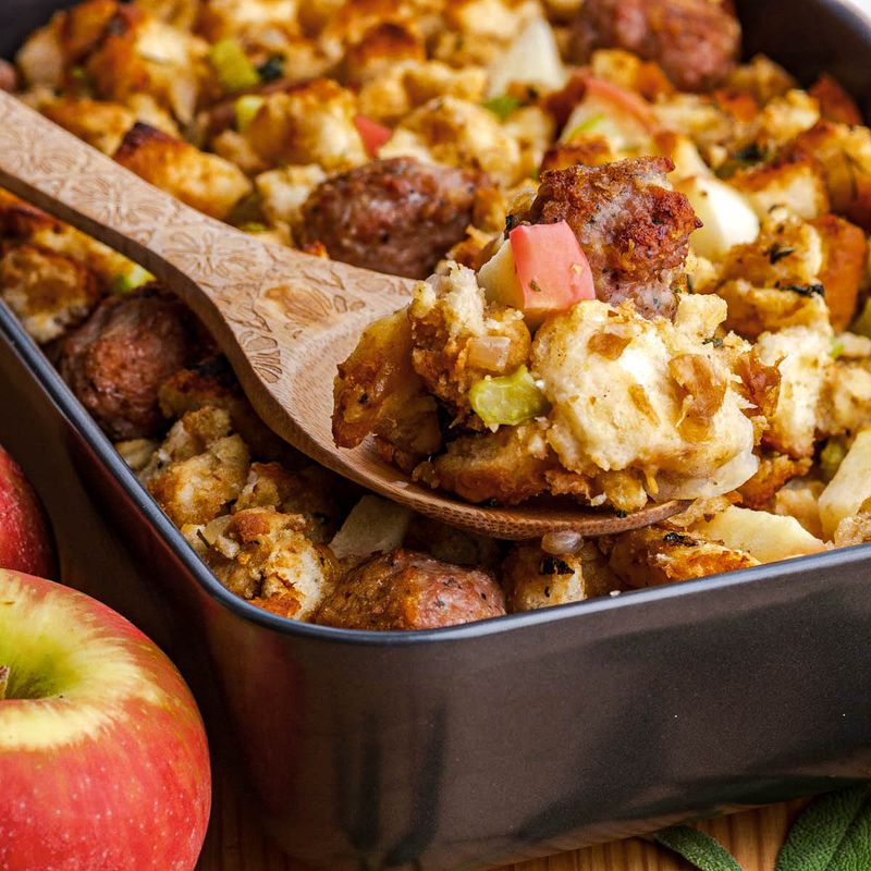 English Pork and Apple Stuffing