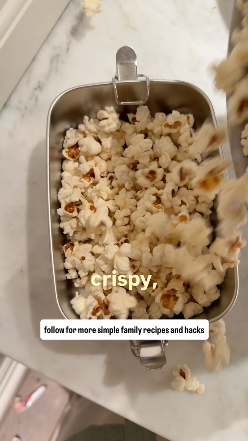 Homemade Popcorn in Bags