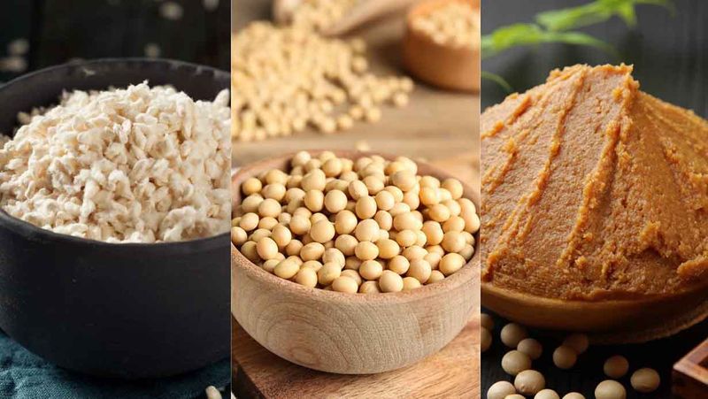 Soybeans Become Miso Paste