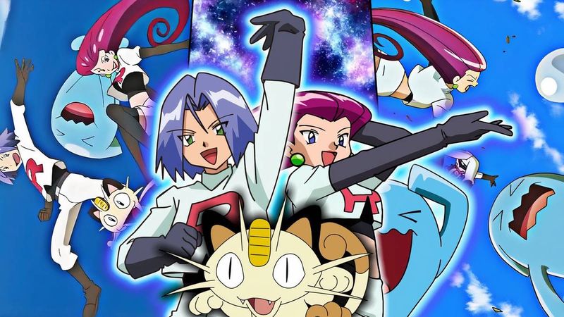Team Rocket - Jessie, James, and Meowth (Pokemon)