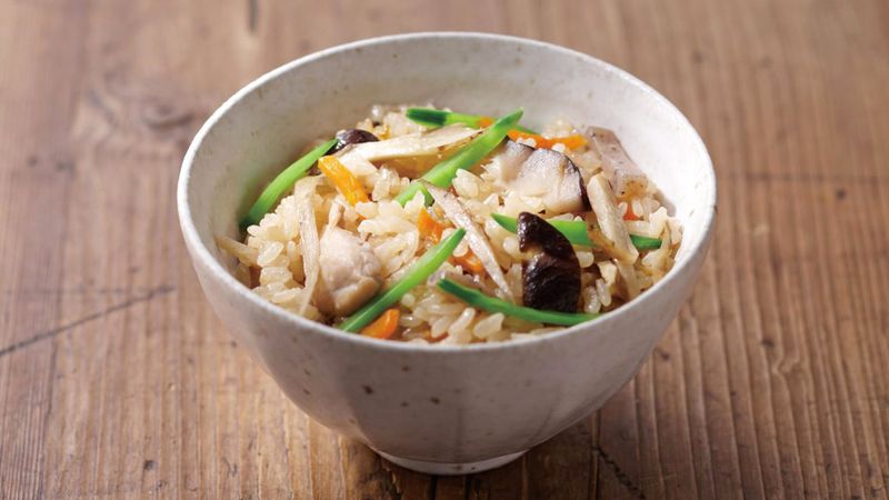 Takikomi Gohan (Seasoned Mixed Rice)