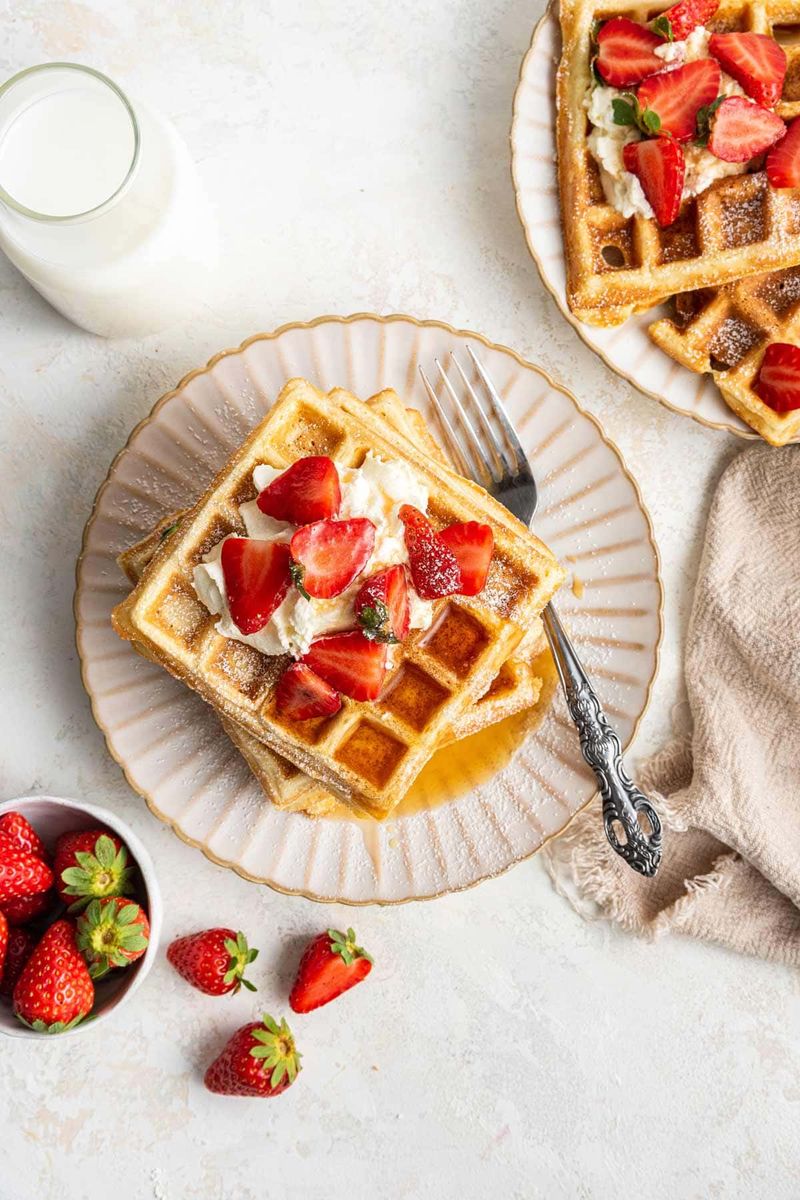 Waffles with Toppings
