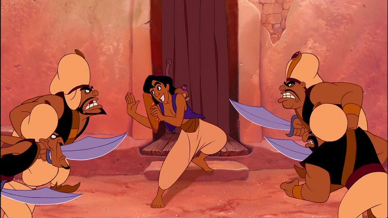Aladdin's Street Rat Opening Chase