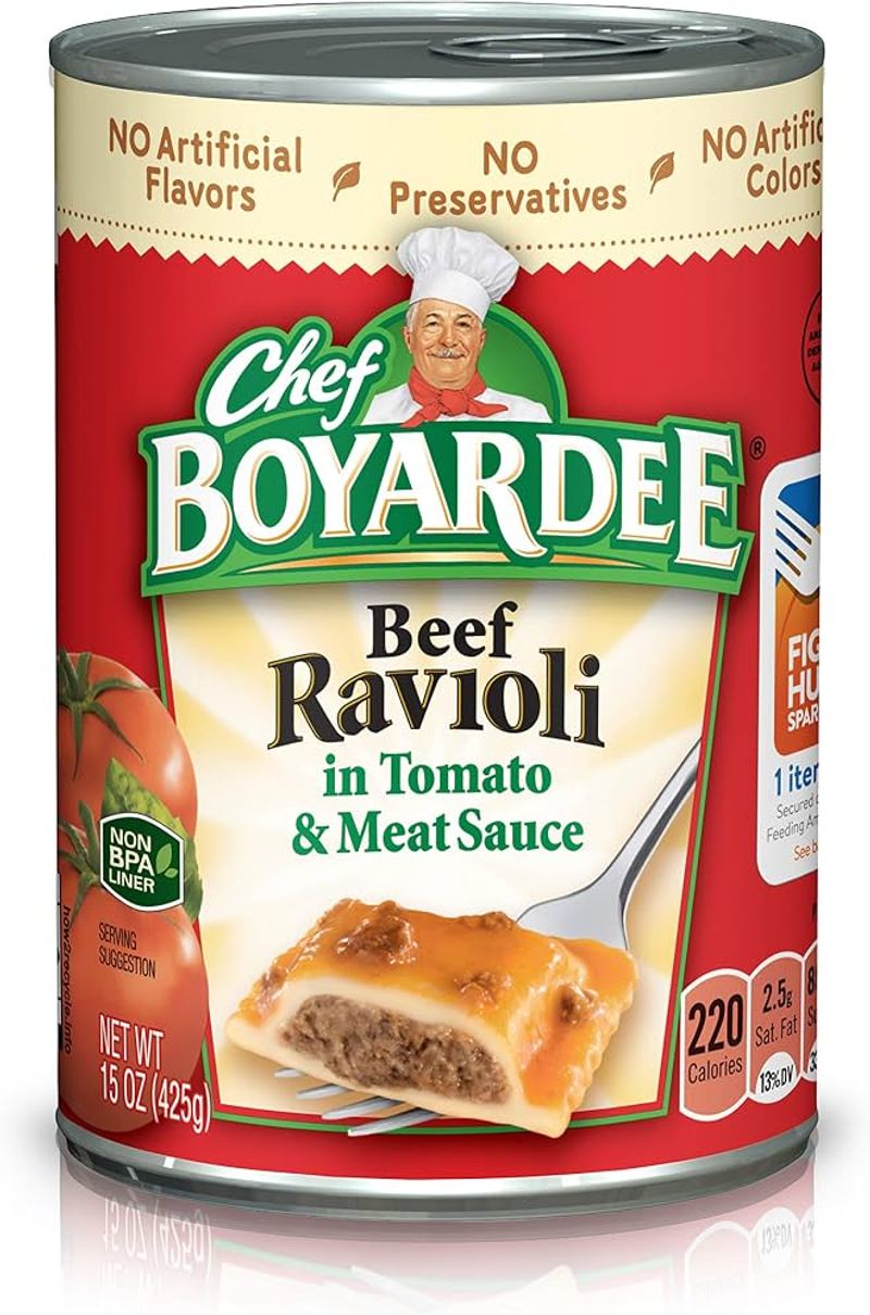 Chef Boyardee Ravioli