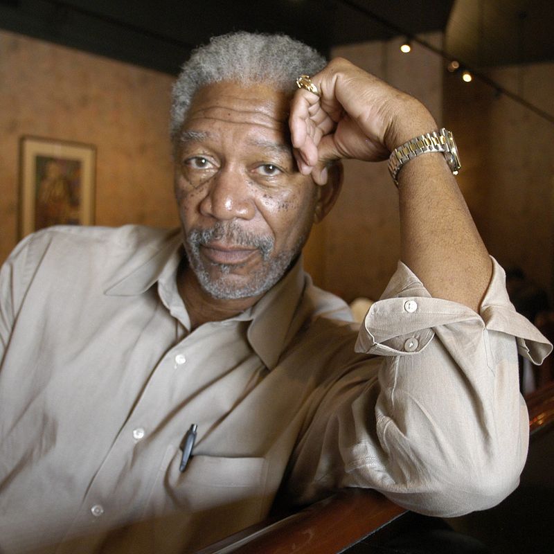 Morgan Freeman Lets Wisdom Speak Louder Than Weight