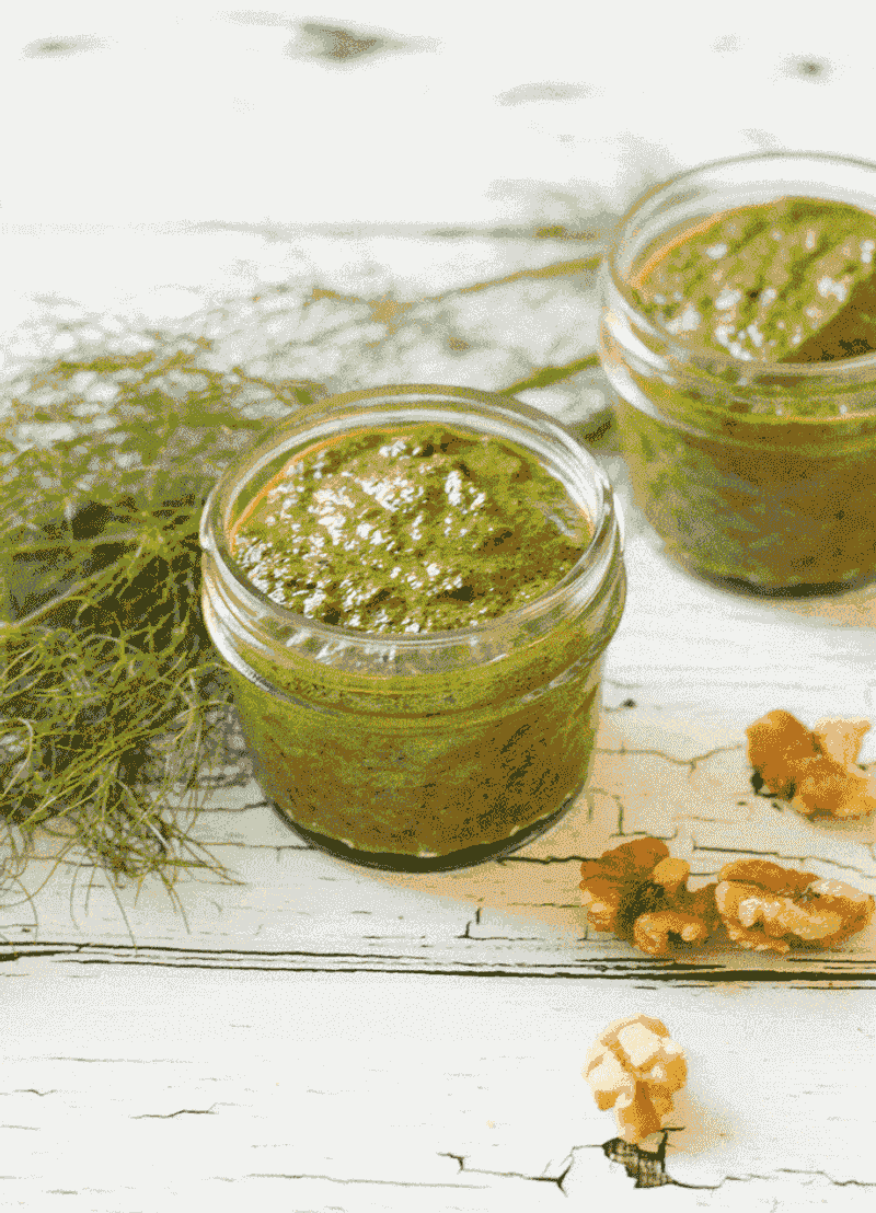 Fennel Frond Salsa Verde