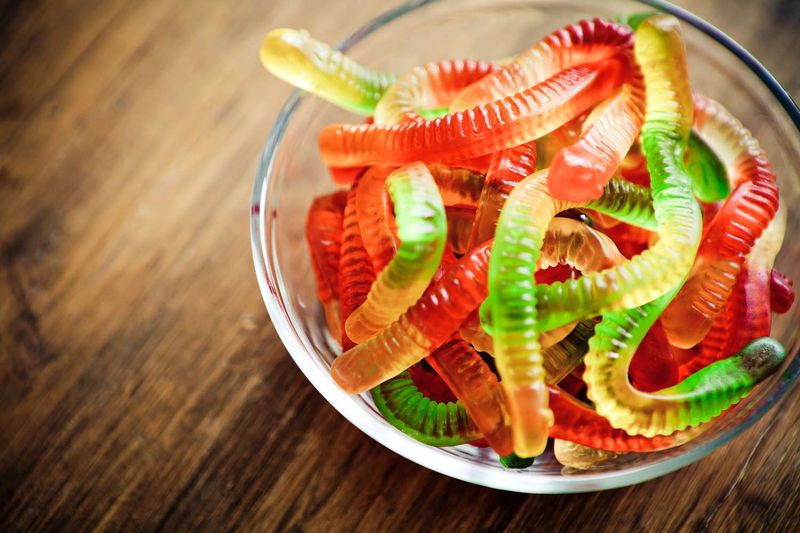Homemade Gummy Worm Science Experiment