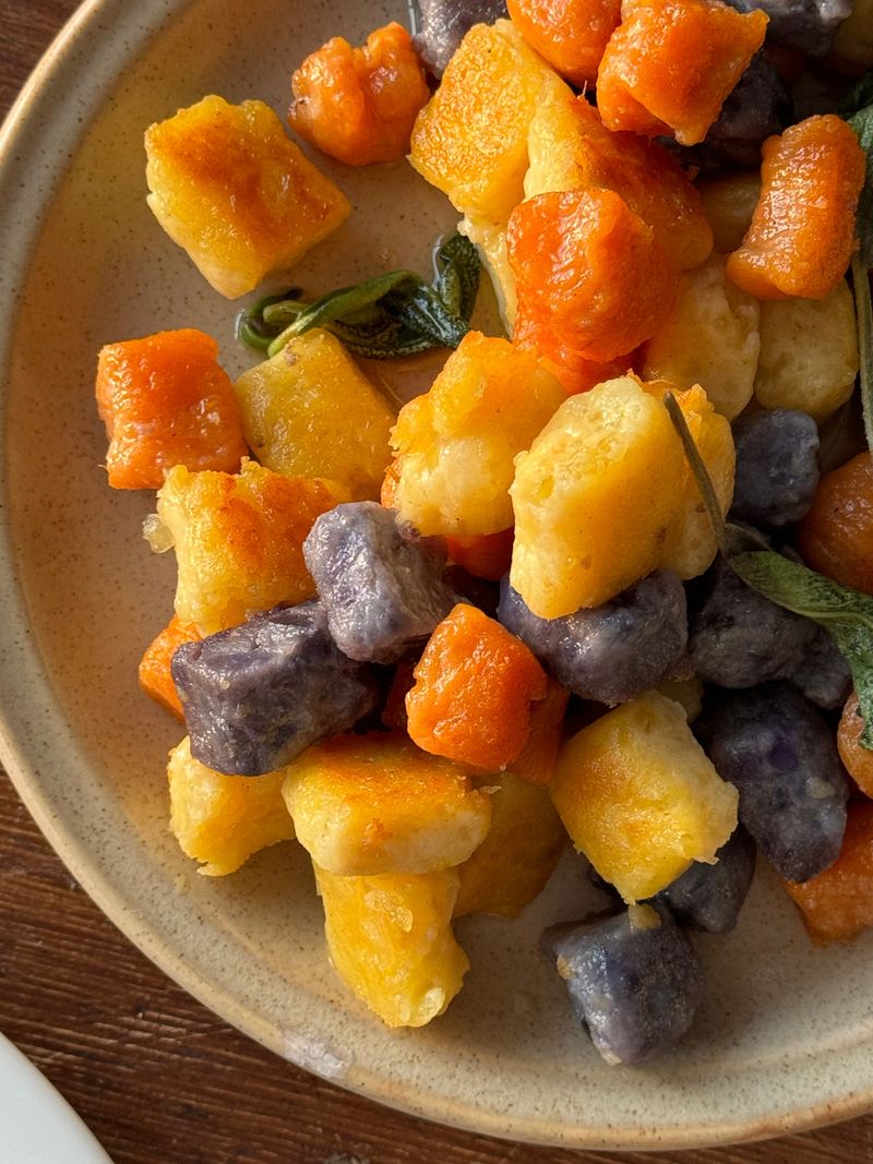 Purple Potato Gnocchi