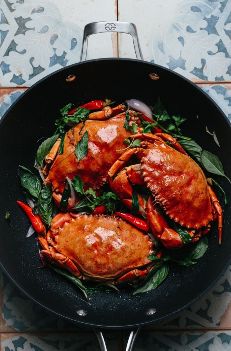 Vietnamese Tamarind Crab - Cua Rang Me