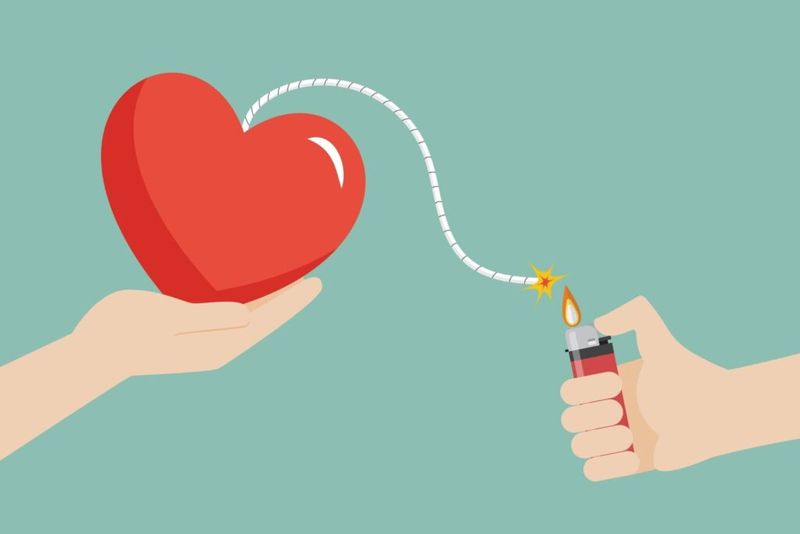 Love-Bombing a New Partner Publicly