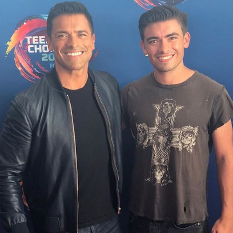 Mark Consuelos and Michael Consuelos