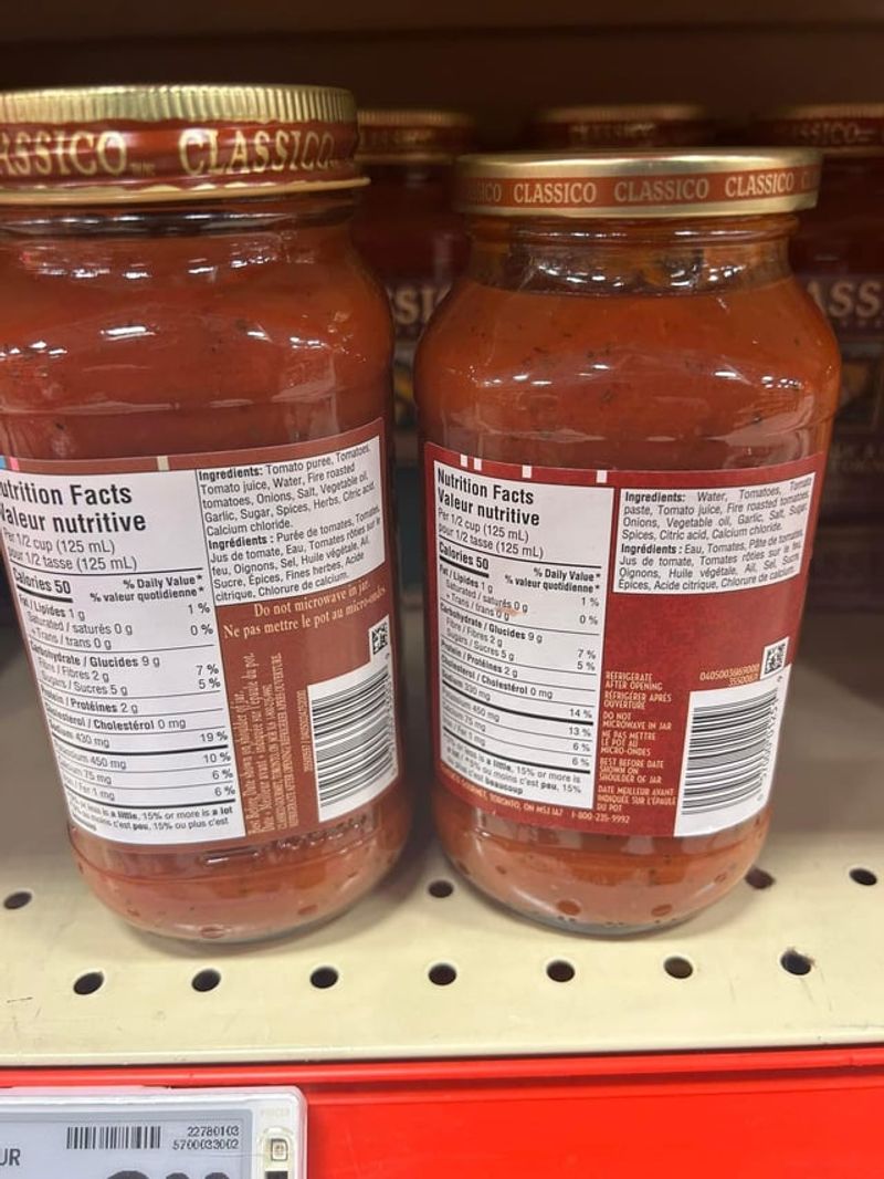 Cooking Sauces in Jars