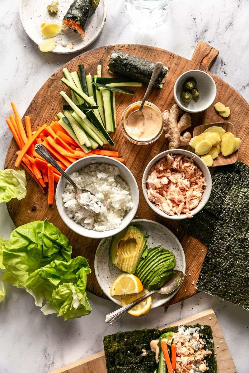Sushi Rice and Nori Sheets