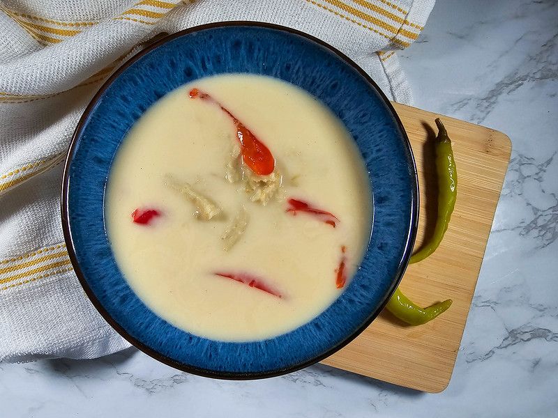 Romanian Ciorba de Burta (Tripe Soup)