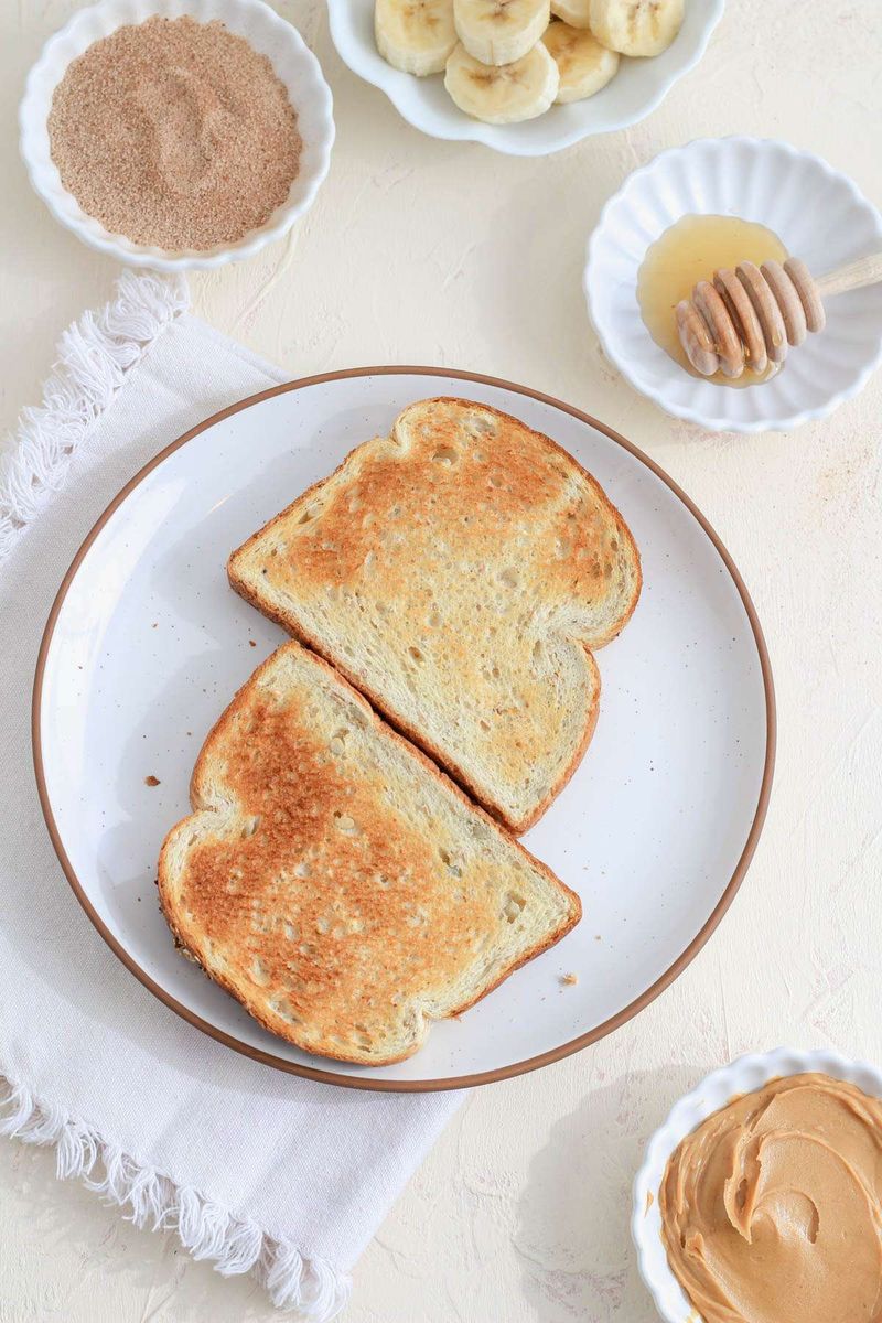Peanut Butter Toast With Banana