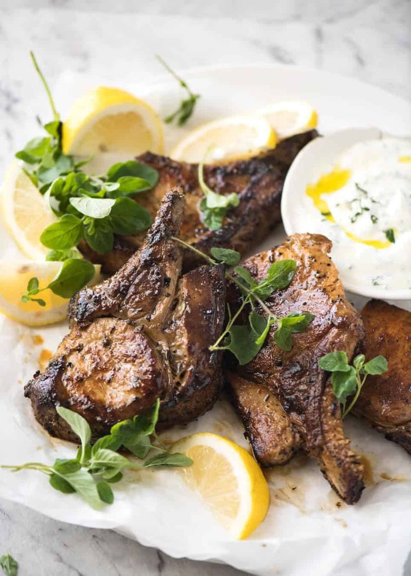 Lemon Herb Pork Chops