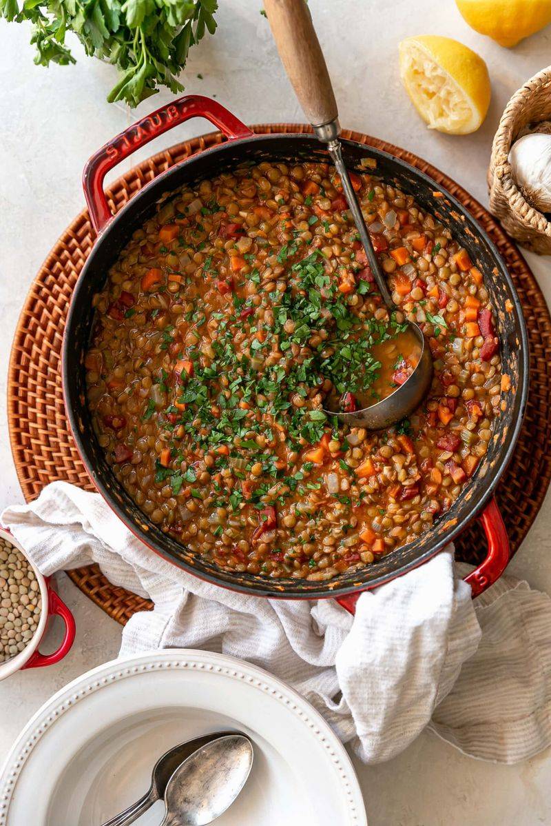 Canned Lentil Soup