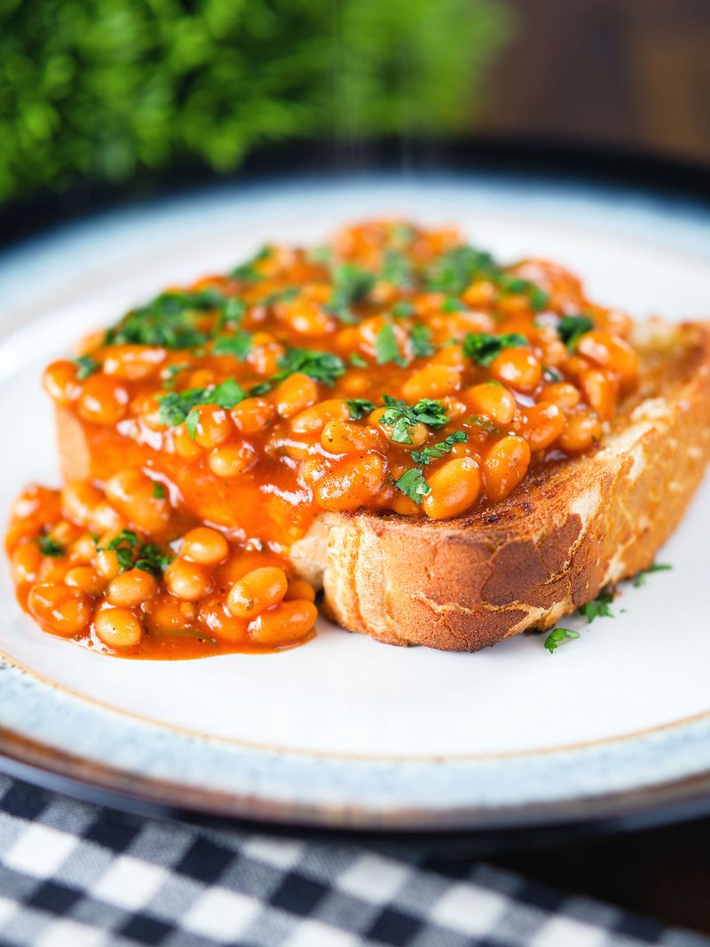 Canned Beans on Toast