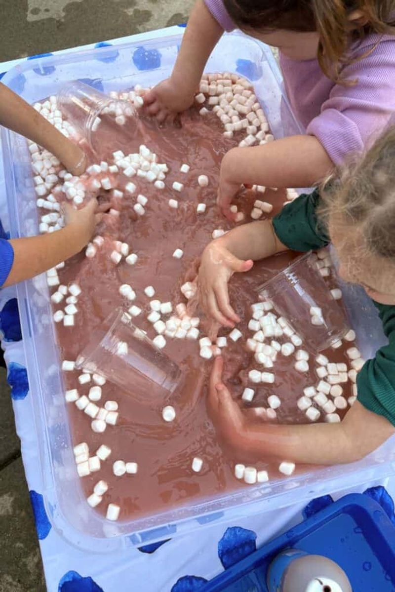 Chocolate Pudding Sensory Bin