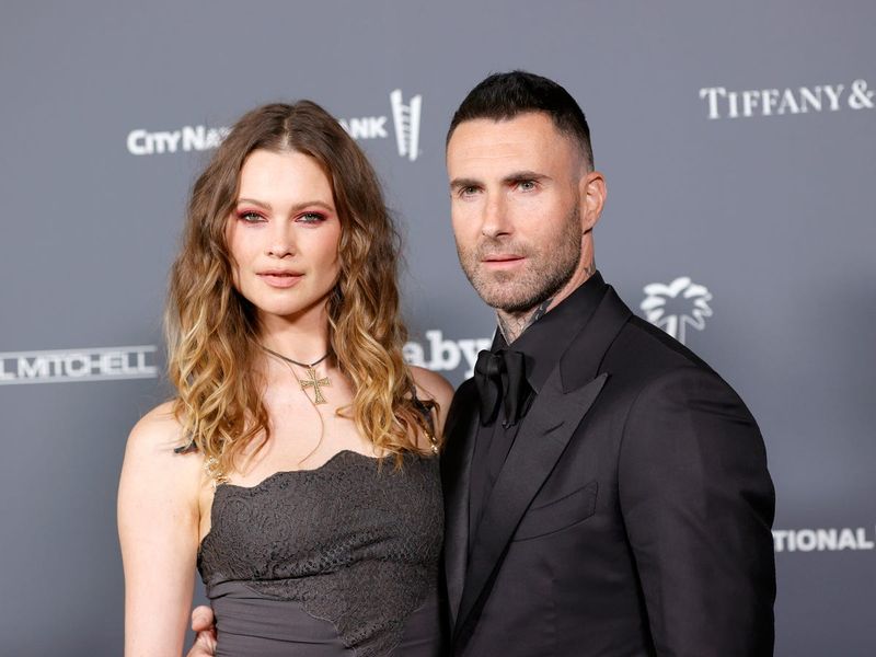 Adam Levine and Behati Prinsloo