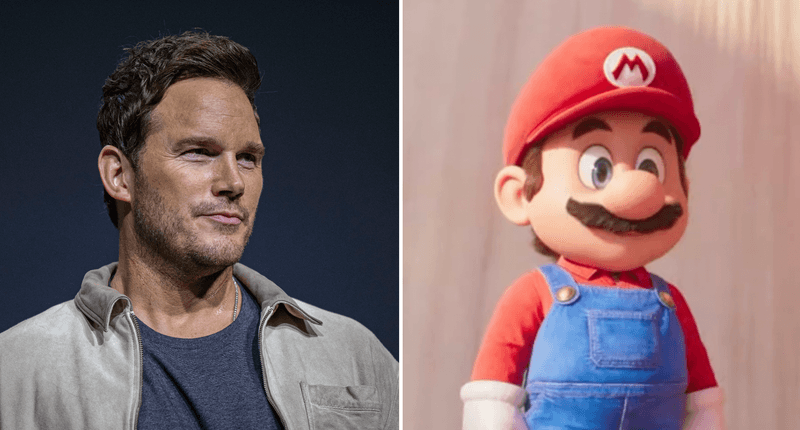 Chris Pratt as Mario in The Super Mario Bros. Movie (2023)