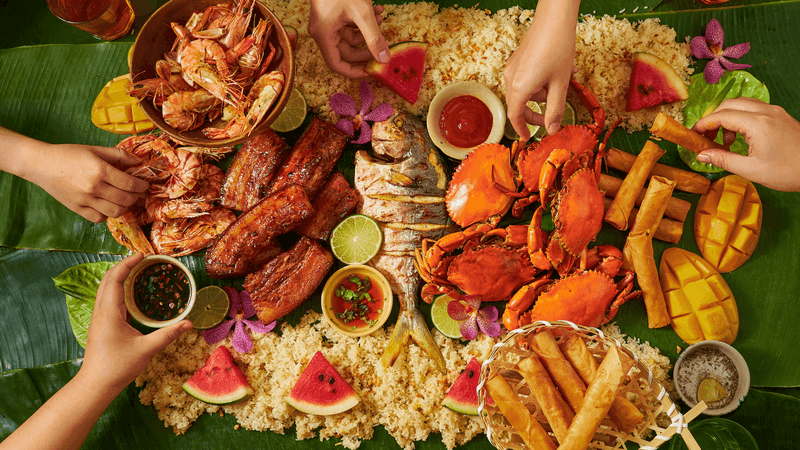 Filipino Boodle Fight