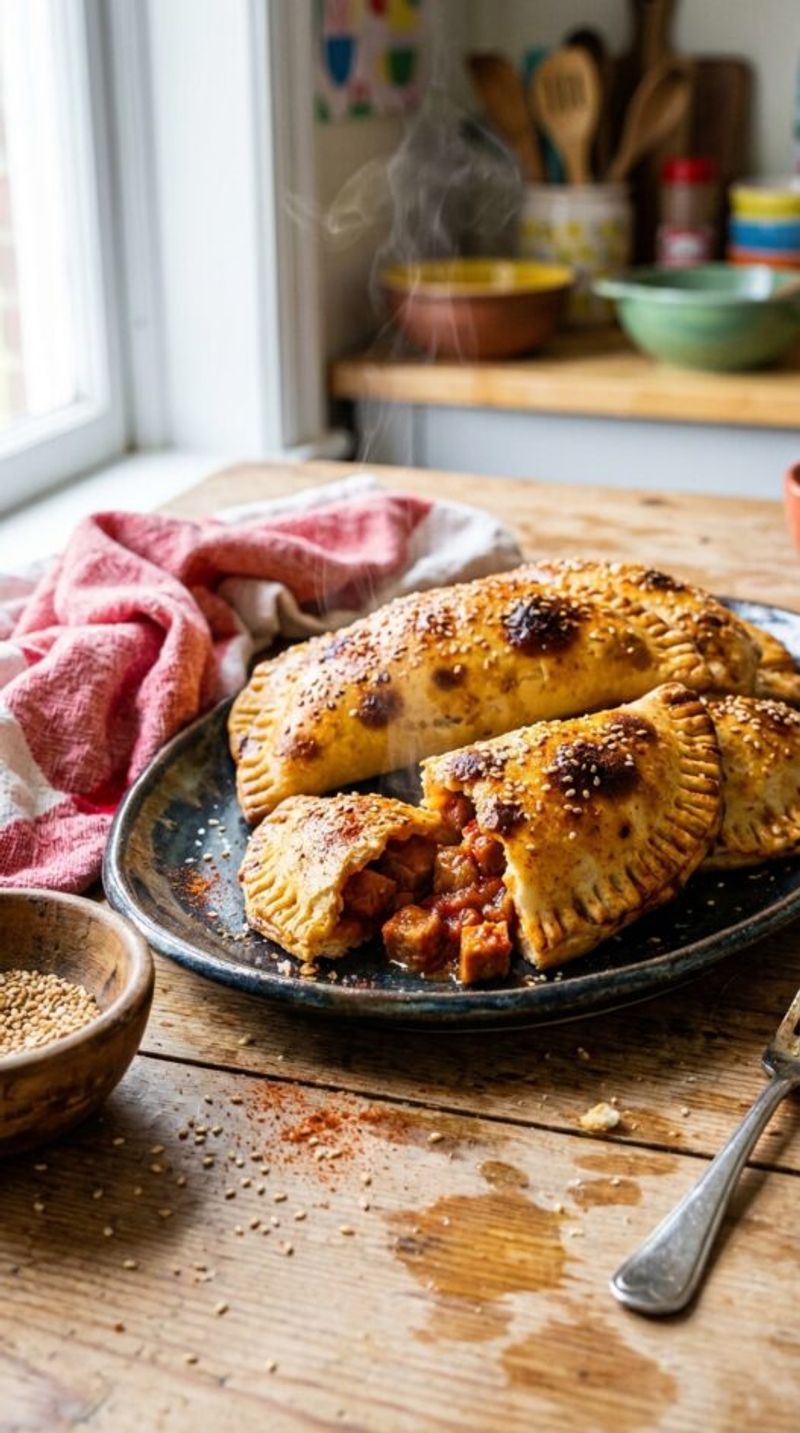 Spanish Empanada de Chorizo
