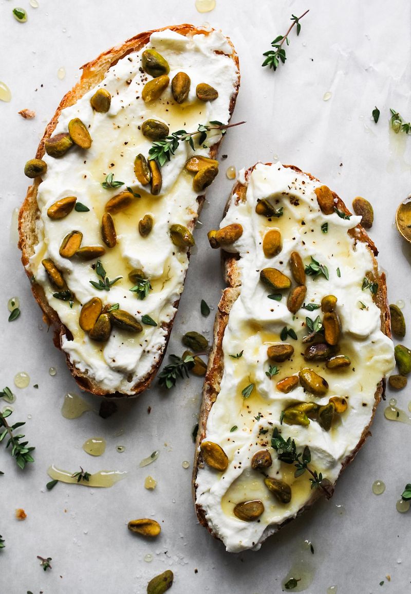 Whipped Ricotta Toast