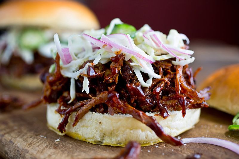 Smoked Pulled Pork Sandwich