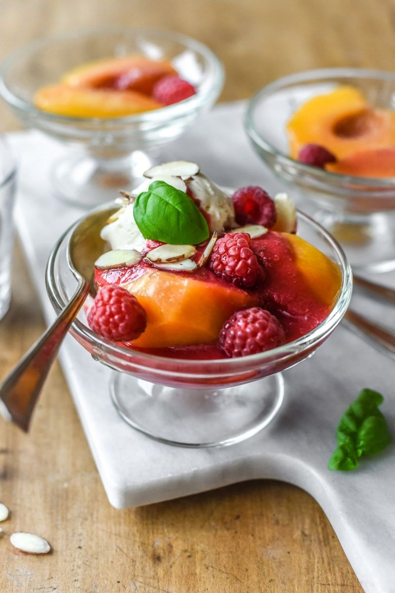 Peach Melba