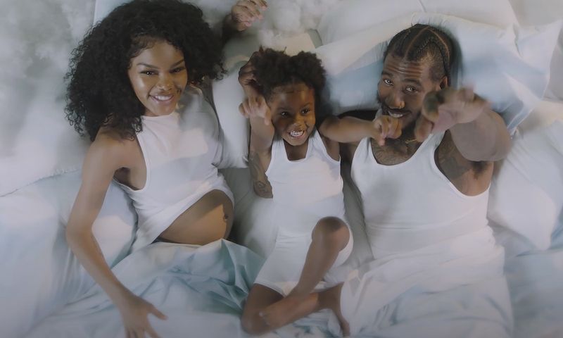 Teyana Taylor's Music Video Pregnancy Reveal