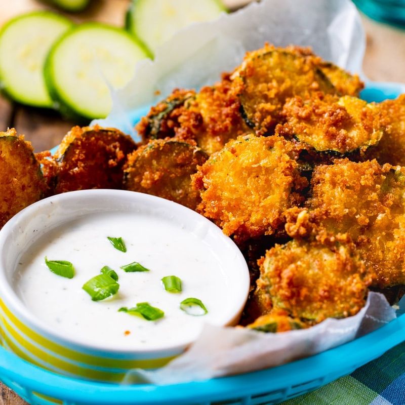 Fried Zucchini Slices