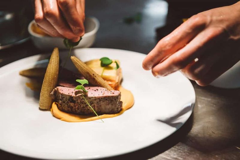Plating a Dish Is Treated Like Fine Art