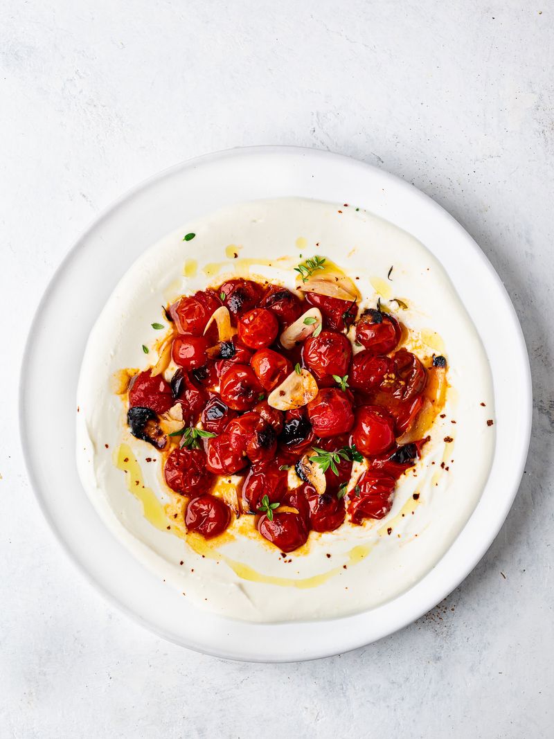 Whipped Feta with Roasted Cherry Tomatoes