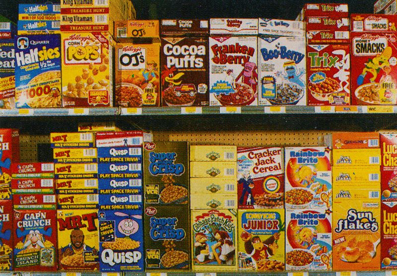 Sugar Cereals for Breakfast
