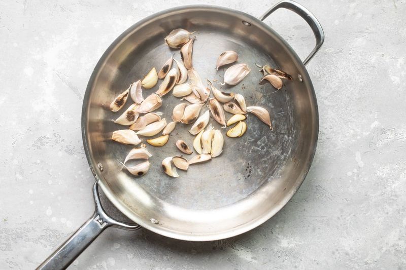 Not Toasting Garlic for Extra Depth
