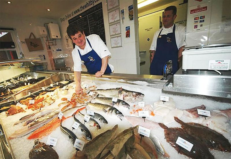 The Fish Shop at Stevenson's, Whitby, North Yorkshire