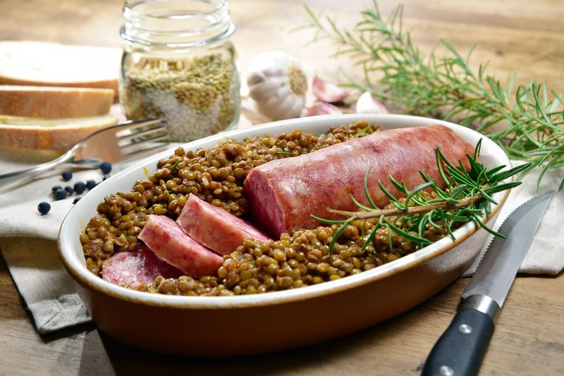 Italian Lenticchie e Cotechino
