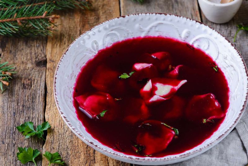 Polish Borscht (Barszcz)