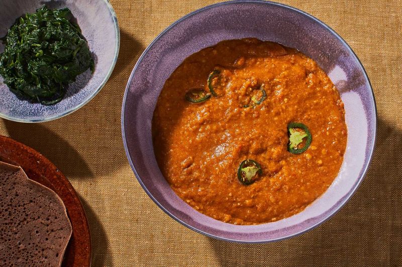 Ethiopian Shiro Wat - Chickpea Flour Stew