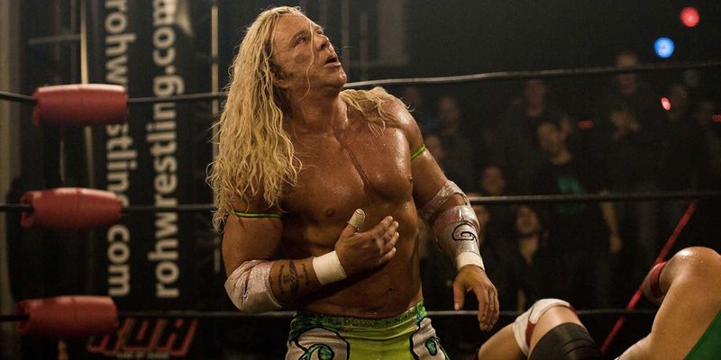 Mickey Rourke in The Wrestler (2008)