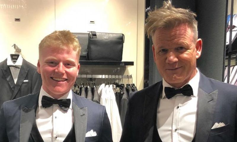 Gordon Ramsay and Jack Ramsay