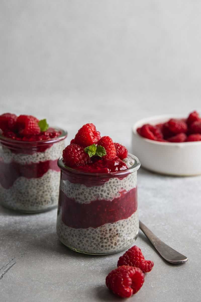 Chia Pudding Instead of Chocolate Mousse or Pudding Cups